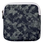 Camouflage, Pattern, Abstract, Background, Texture, Army Mini Square Pouch
