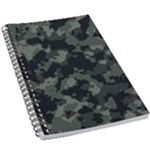 Camouflage, Pattern, Abstract, Background, Texture, Army 5.5  x 8.5  Notebook