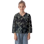 Camouflage, Pattern, Abstract, Background, Texture, Army Kids  Sailor Shirt