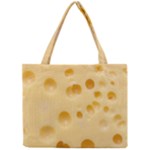Cheese Texture, Yellow Cheese Background Mini Tote Bag