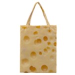 Cheese Texture, Yellow Cheese Background Classic Tote Bag