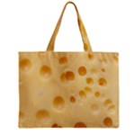 Cheese Texture, Yellow Cheese Background Zipper Mini Tote Bag