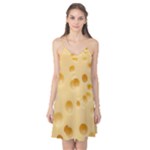 Cheese Texture, Yellow Cheese Background Camis Nightgown 