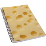 Cheese Texture, Yellow Cheese Background 5.5  x 8.5  Notebook