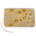 Cheese Texture, Yellow Cheese Background Pen Storage Case (S)