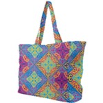 Colorful Floral Ornament, Floral Patterns Simple Shoulder Bag