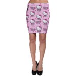 Cute Hello Kitty Collage, Cute Hello Kitty Bodycon Skirt