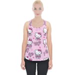 Cute Hello Kitty Collage, Cute Hello Kitty Piece Up Tank Top