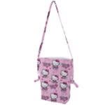 Cute Hello Kitty Collage, Cute Hello Kitty Folding Shoulder Bag