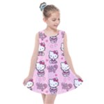 Cute Hello Kitty Collage, Cute Hello Kitty Kids  Summer Dress