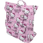 Cute Hello Kitty Collage, Cute Hello Kitty Buckle Up Backpack