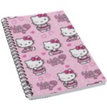 Cute Hello Kitty Collage, Cute Hello Kitty 5.5  x 8.5  Notebook