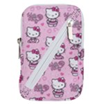 Cute Hello Kitty Collage, Cute Hello Kitty Belt Pouch Bag (Large)