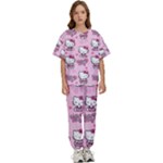 Cute Hello Kitty Collage, Cute Hello Kitty Kids  T-Shirt and Pants Sports Set