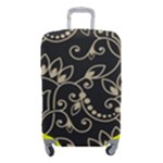 Decorative Ornament Texture, Retro Floral Texture, Vintage Texture, Gray Luggage Cover (Small)
