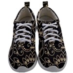 Decorative Ornament Texture, Retro Floral Texture, Vintage Texture, Gray Mens Athletic Shoes