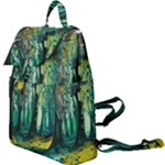Trees Forest Mystical Forest Nature Junk Journal Landscape Nature Buckle Everyday Backpack