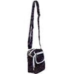 FusionVibrance Abstract Design Shoulder Strap Belt Bag