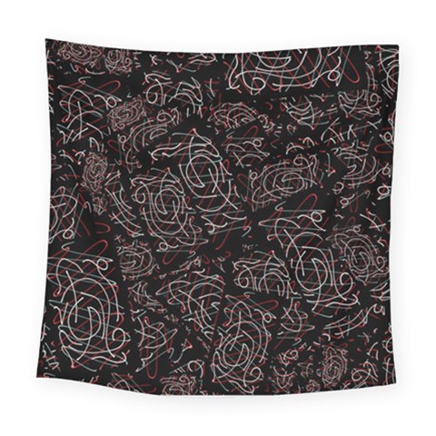 FusionVibrance Abstract Design Square Tapestry (Large) from UrbanLoad.com