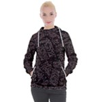 FusionVibrance Abstract Design Women s Hooded Pullover