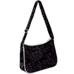 FusionVibrance Abstract Design Zip Up Shoulder Bag