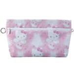 Hello Kitty Pattern, Hello Kitty, Child, White, Cat, Pink, Animal Handbag Organizer