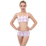 Hello Kitty Pattern, Hello Kitty, Child, White, Cat, Pink, Animal Layered Top Bikini Set