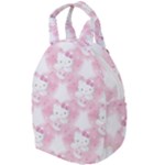 Hello Kitty Pattern, Hello Kitty, Child, White, Cat, Pink, Animal Travel Backpack