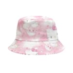Hello Kitty Pattern, Hello Kitty, Child, White, Cat, Pink, Animal Bucket Hat