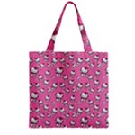 Hello Kitty Pattern, Hello Kitty, Child Zipper Grocery Tote Bag