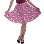 Hello Kitty Pattern, Hello Kitty, Child A-line Skater Skirt