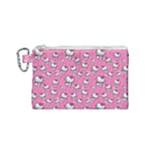 Hello Kitty Pattern, Hello Kitty, Child Canvas Cosmetic Bag (Small)