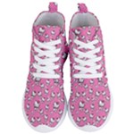 Hello Kitty Pattern, Hello Kitty, Child Women s Lightweight High Top Sneakers