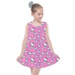 Hello Kitty Pattern, Hello Kitty, Child Kids  Summer Dress