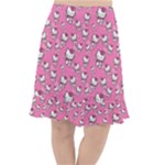 Hello Kitty Pattern, Hello Kitty, Child Fishtail Chiffon Skirt