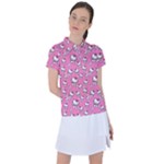 Hello Kitty Pattern, Hello Kitty, Child Women s Polo T-Shirt