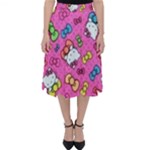 Hello Kitty, Cute, Pattern Classic Midi Skirt