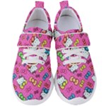 Hello Kitty, Cute, Pattern Women s Velcro Strap Shoes