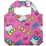 Hello Kitty, Cute, Pattern Foldable Grocery Recycle Bag