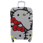 Hello Kitty, Pattern, Red Luggage Cover (Medium)