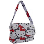 Hello Kitty, Pattern, Red Courier Bag
