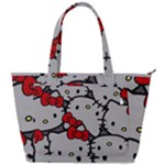 Hello Kitty, Pattern, Red Back Pocket Shoulder Bag 
