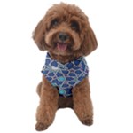 Islamic Ornament Texture, Texture With Stars, Blue Ornament Texture Dog Sweater