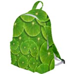 Lime Textures Macro, Tropical Fruits, Citrus Fruits, Green Lemon Texture The Plain Backpack