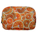 Oranges Patterns Tropical Fruits, Citrus Fruits Make Up Pouch (Small)