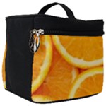 Oranges Textures, Close-up, Tropical Fruits, Citrus Fruits, Fruits Make Up Travel Bag (Big)