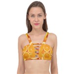 Oranges Textures, Close-up, Tropical Fruits, Citrus Fruits, Fruits Cage Up Bikini Top