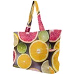 Oranges, Grapefruits, Lemons, Limes, Fruits Simple Shoulder Bag