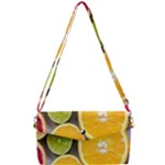 Oranges, Grapefruits, Lemons, Limes, Fruits Removable Strap Clutch Bag