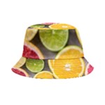 Oranges, Grapefruits, Lemons, Limes, Fruits Inside Out Bucket Hat